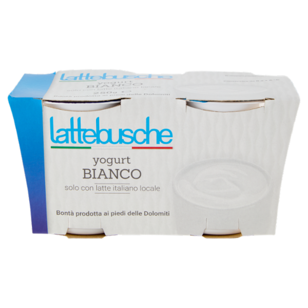 lattebusche yogurt Bianco 2 x 125 g