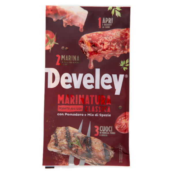 Develey Marinatura Classica con Pomodoro e Mix di Spezie 200 g