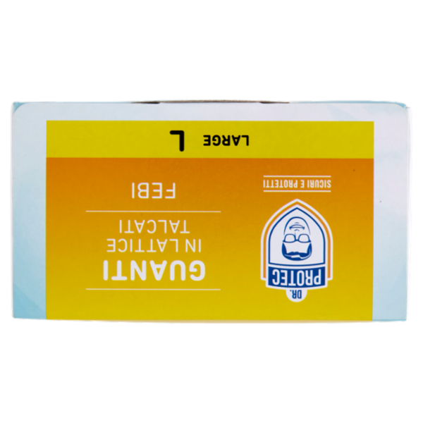 Dr. Protec Guanti in Lattice Talcati Febi Large L 100 pz