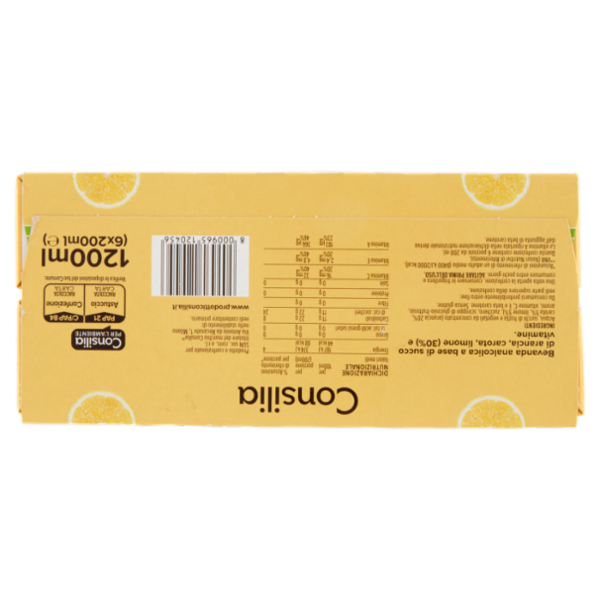 Consilia Drink ACE Arancia, Carota e Limone 6x200 ml