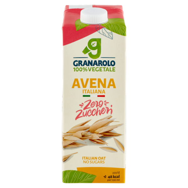 Granarolo 100% Vegetale Avena Italiana Zero Zuccheri 1000 ml