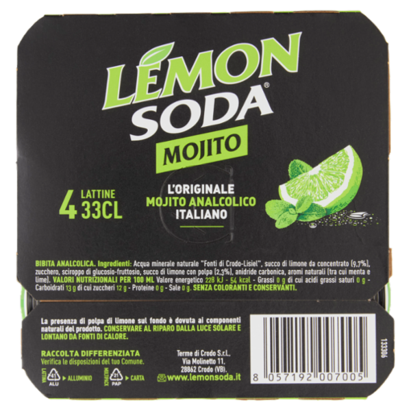 Lemonsoda Mojito 4 x 33 cl