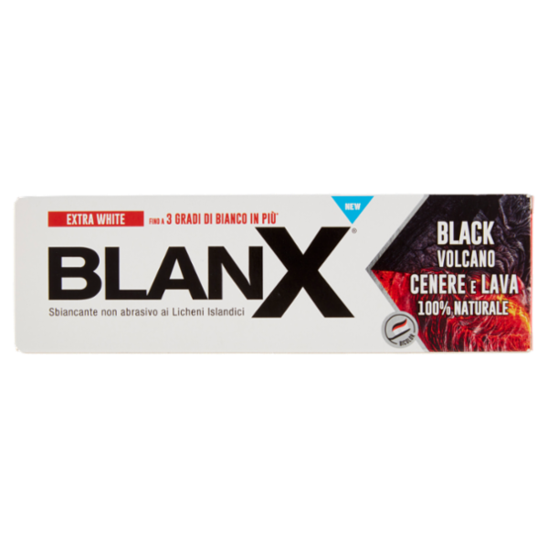 Blanx Black Volcano Cenere e Lava 100% Naturale 75 ml