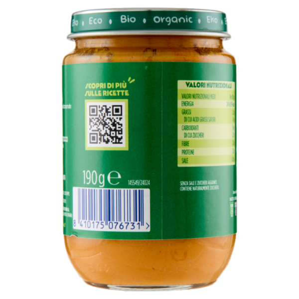 Hero Solo Bio Zucca, Lenticchie e Tacchino 190 g