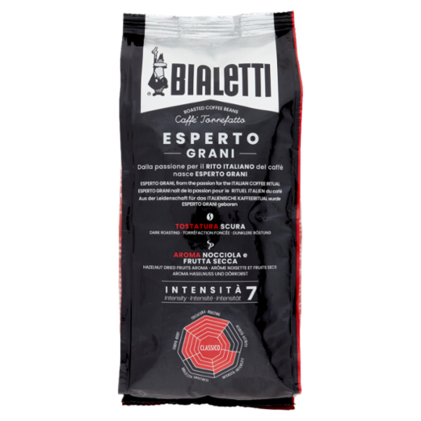 Bialetti Caffè Torrefatto Esperto Grani Classico 500 g