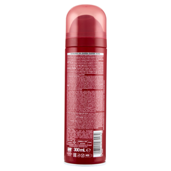 Intesa Pour Homme Schiuma da Barba Barbe Dure con Burro di Karité e Olio di Baobab 300 mL