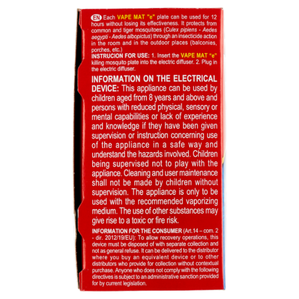 VAPE Elettroemanatore Piastrine Classic + 10 Ricariche