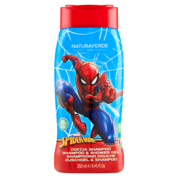 Naturaverde Kids Doccia Shampoo Marvel Spider-Man 250 ml