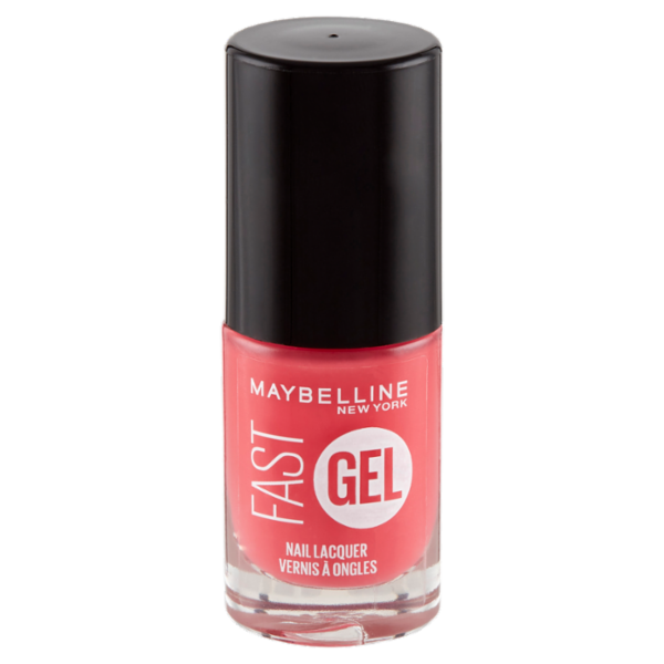 Maybelline New York Fast Gel Smalto Effetto Gel Asciugatura Veloce, 6 Orange Shot, 7 ml