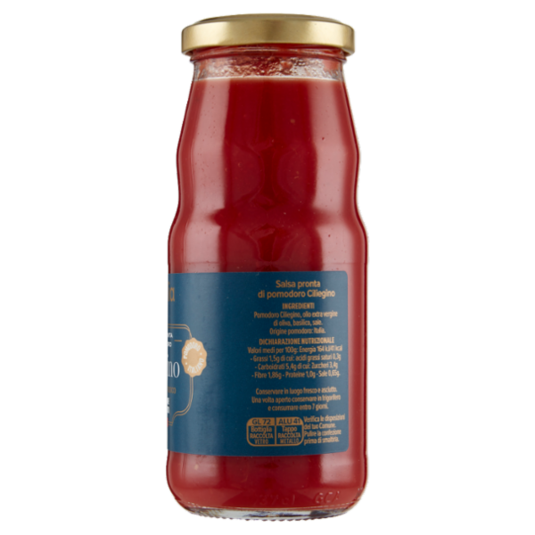 Consilia Optima Salsa Pronta di Pomodoro Ciliegino 350 g