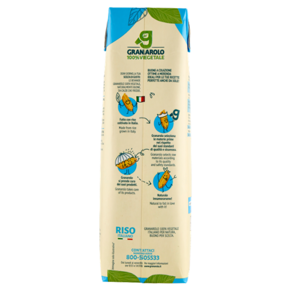 Granarolo 100% Vegetale Riso Italiano 1000 ml