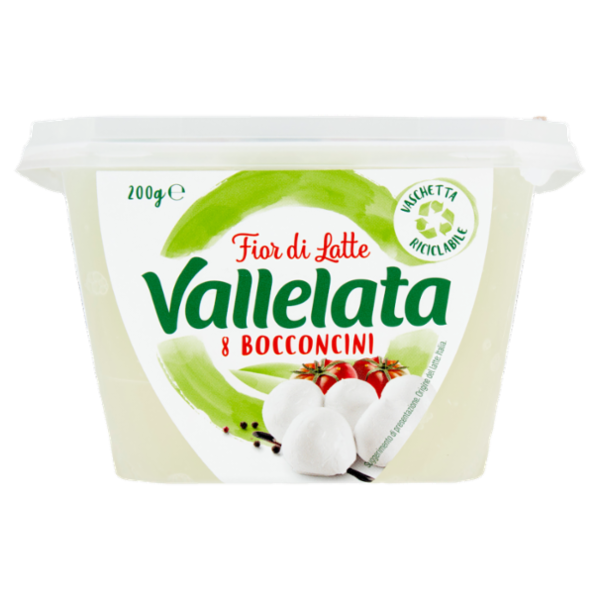 Vallelata Fior di Latte 8 Bocconcini 200 g
