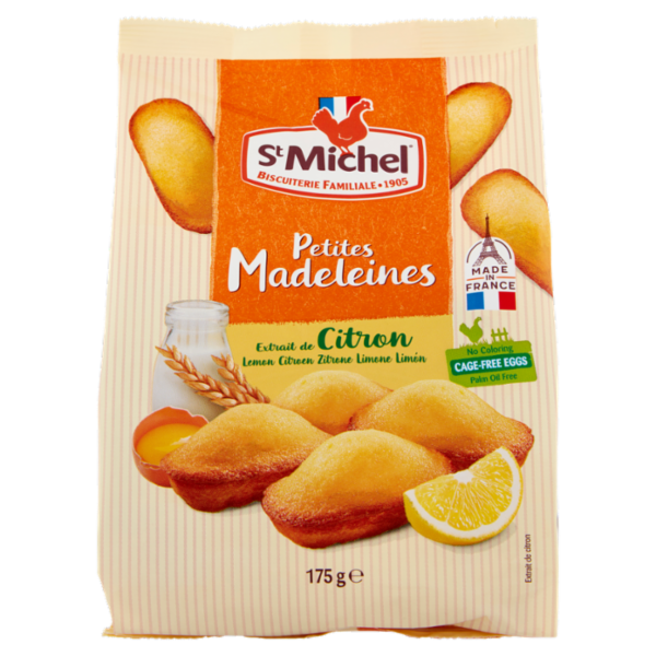 St Michel Petites Madeleines Limone 175 g