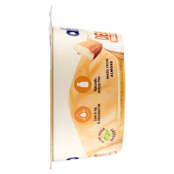 ALPRO Dessert Fresco 100% Vegetale, Gusto Mandorla Vaniglia, Senza Lattosio, Senza Conservanti, 135g