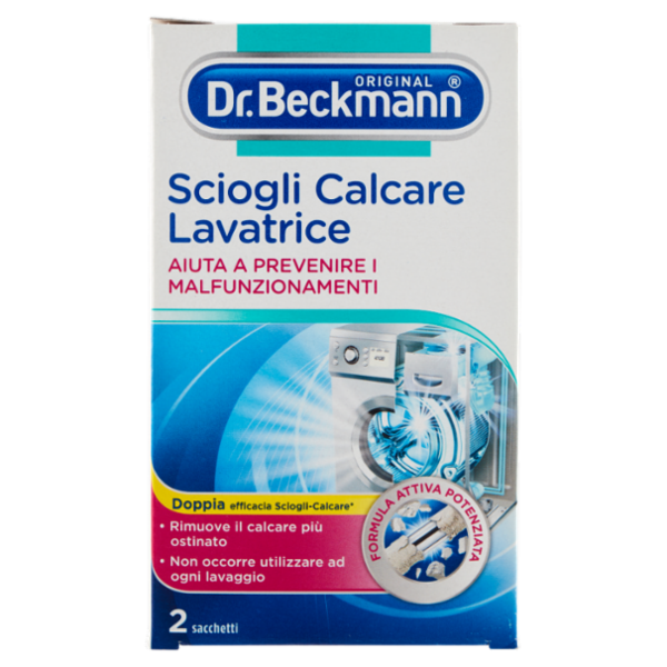 Dr. Beckmann Sciogli Calcare Lavatrice 2 x 50 g