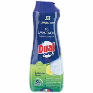 Dual Power Gel Lavastoviglie al Limone 33 lavaggi