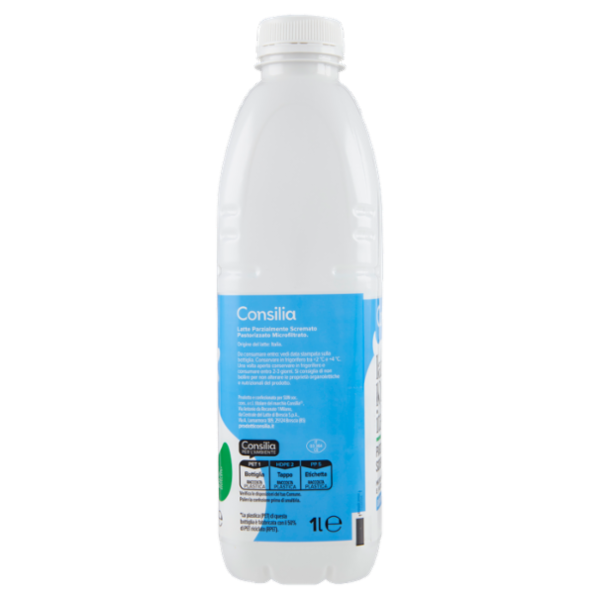 Consilia Latte Microfiltrato Parzialmente Scremato 100% Italiano 1 L
