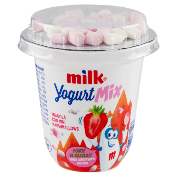 Milk Yogurt Mix Fragola con Mini Marshmallows 110 g