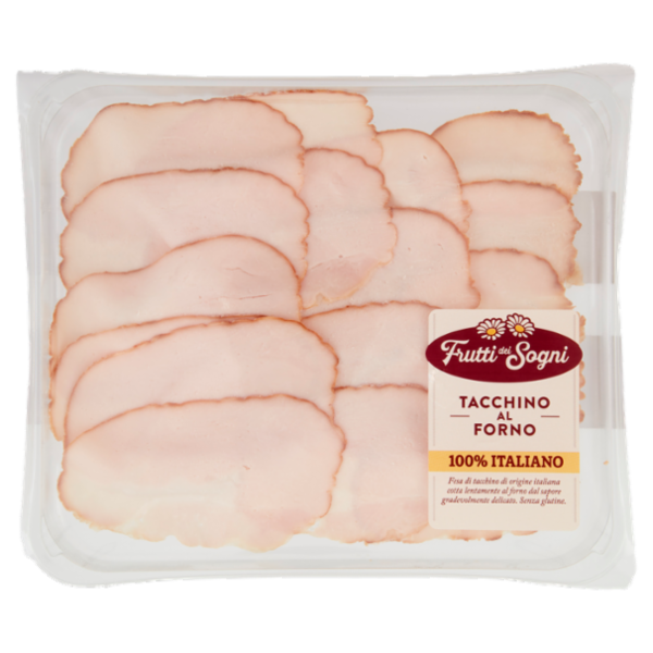 Frutti dei Sogni Tacchino al Forno 100% Italiano 120 g
