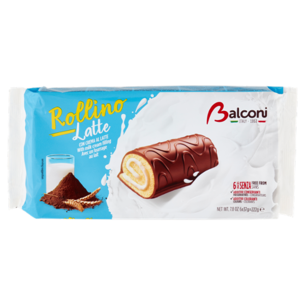 Balconi Rollino Latte 6 x 37 g