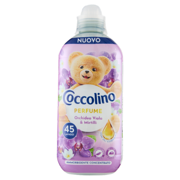 Coccolino Ammorbidente Concentrato Perfume Orchidea Viola & Mirtilli 45 Lavaggi 952 ml