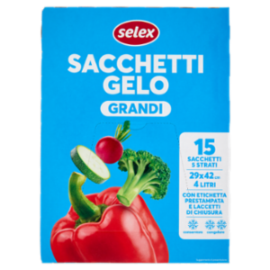 Selex Sacchi Gelo Grandi Cm 29X42 15 Pezzi