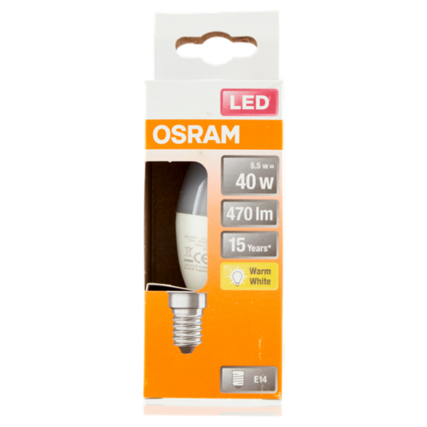 Osram Led Star Classic B 40 Warm White 5.5 W E14