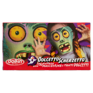 Dolfin Dolcetto Scherzetto Una Spaventosa Mascherina e Tanti Dolcetti 110 g