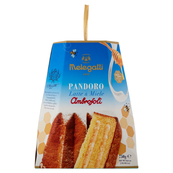 Melegatti 1894 Pandoro Latte & Miele Ambrosoli 750 g
