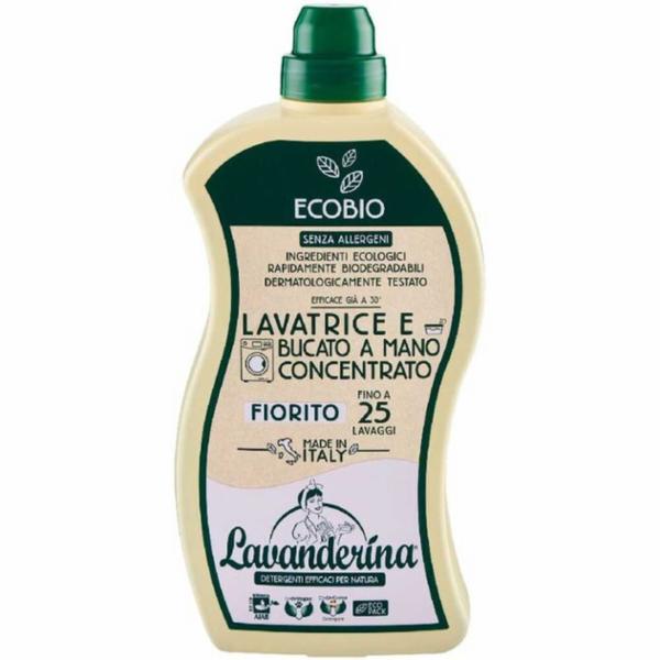 DETERSIVO LAVATRICE CONCENTRATO FIORITO LAVANDERINA 25 LAVAGGI LT.1