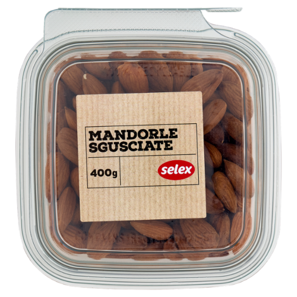 Selex Frutta Secca Mandorle Sgusciate 400 g
