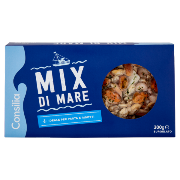 Consilia Misto Mare per Risotto e Spaghetti Surgelato 300 g