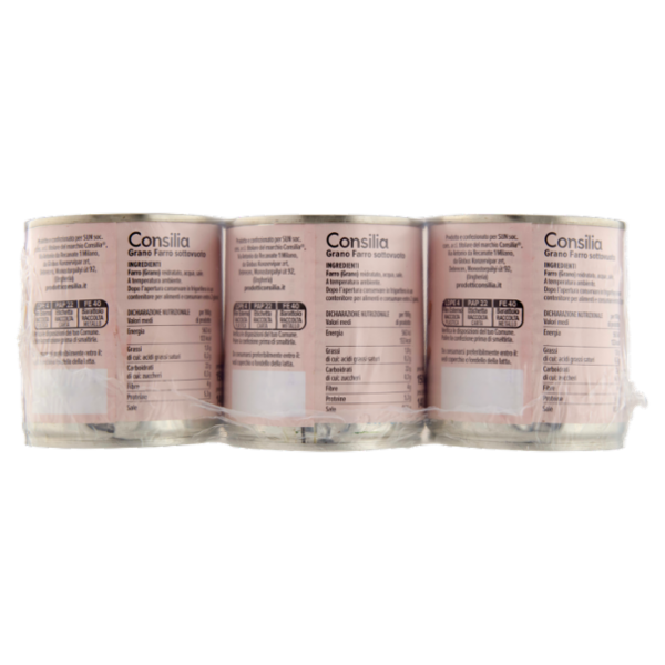 Consilia Farro al Vapore 3x150 g