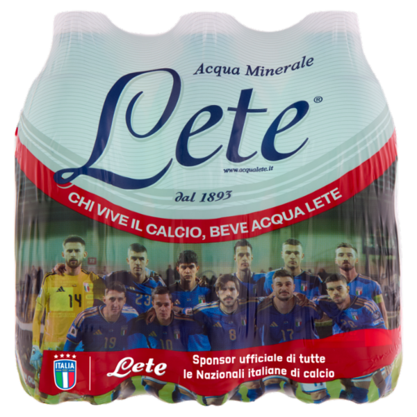 Lete Acqua Minerale Effervescente Naturale 6 x 50 cl
