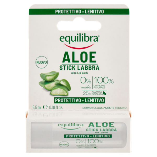 equilibra Aloe Stick Labbra Protettivo - Lenitivo 5,5 ml