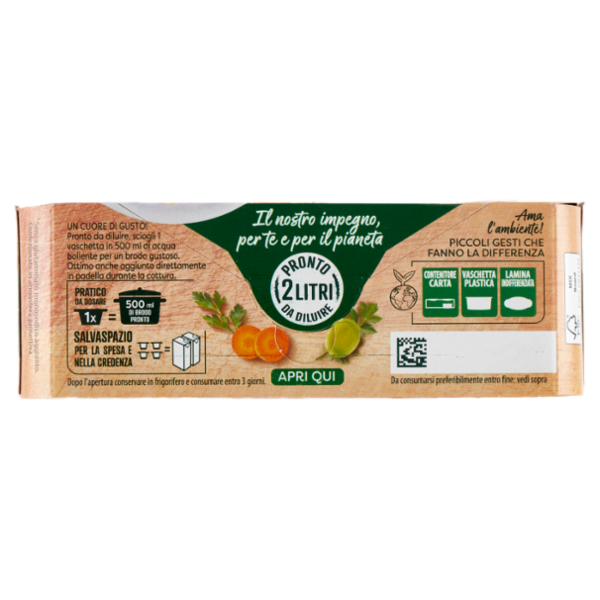 Knorr Cuore di Brodo Vegetale 4 x 28 g