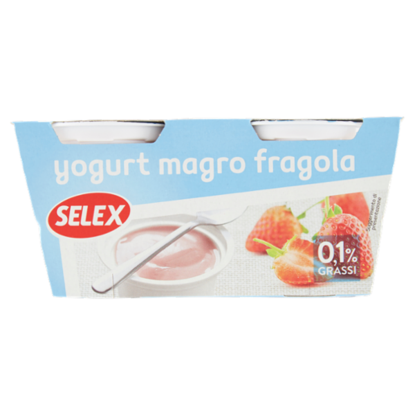 Selex Yogurt Magro Fragola 2x125 g