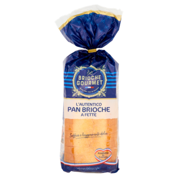 Brioche Gourmet l'Autentico Pan Brioche a Fette 500 g