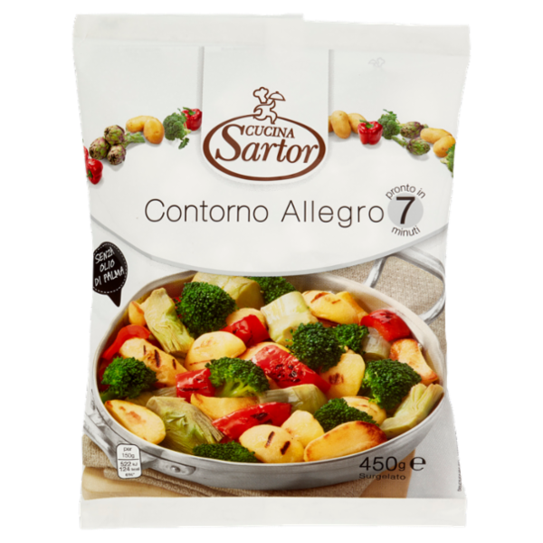 Cucina Sartor Contorno Allegro Surgelato 450 g