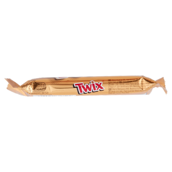 Twix Barretta Snack al Cioccolato con Caramello 50g