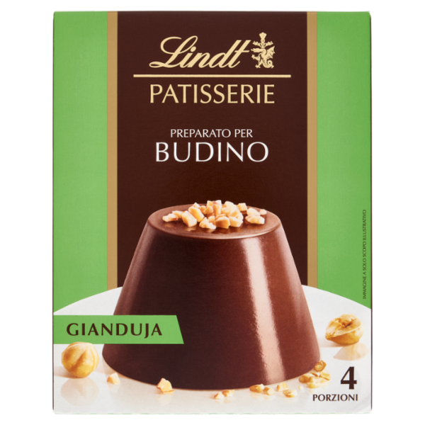 Lindt Budino Preparato per dolci Cioccolato alla gianduia 95 g