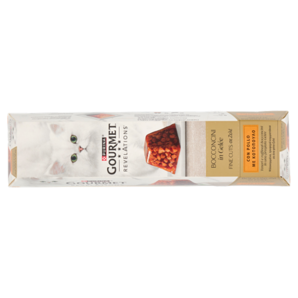PURINA GOURMET Revelations Bocconcini in Gelée con Pollo 4 x 57 g