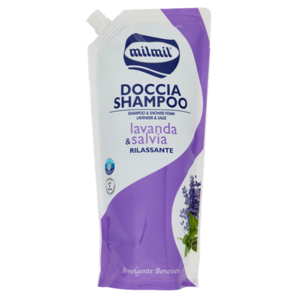 milmil Doccia Shampoo lavanda & salvia Rilassante 750 ml