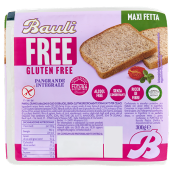 Bauli Free Gluten Free Pangrande Integrale 300 g