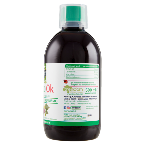 Matt Erboristeria Fegato Ok 500 ml