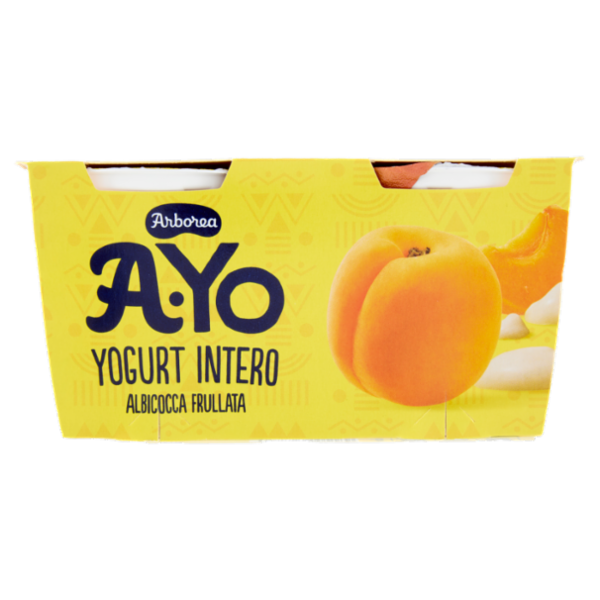Arborea A-Yo Yogurt Intero Albicocca Frullata 2 x 125 g