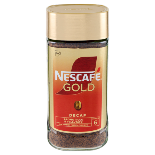 NESCAFÉ Gold Decaf Caffè Solubile Decaffeinato Barattolo 200g
