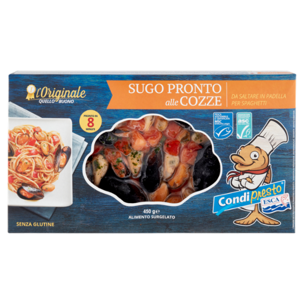Esca Condipresto Sugo Pronto alle Cozze 450 g