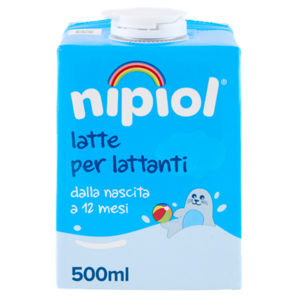 nipiol latte per lattanti dalla nascita a 12 mesi 500 ml