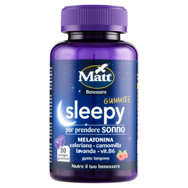 Matt Benessere sleepy Gummies 30 pastiglie gommose 90 g